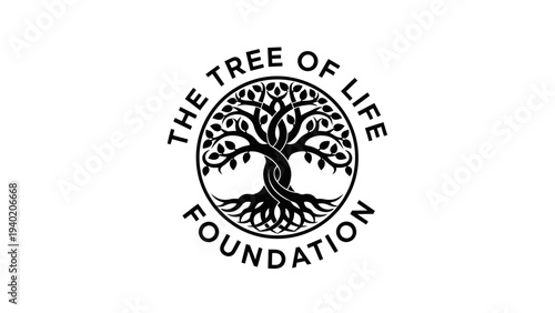 The Tree of Life Foundation Logo with Roots and Branches.