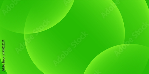 Abstract green circle background trendy. Fluid shapes composition.  eps 10