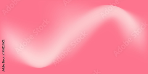 White Lines curve, Pink gradient background. Grainy texture, Modern design for Template, Valentine's Day card, Social Media, Trendy, Brochure, Banner