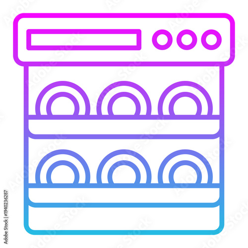 Dishwasher Icon
