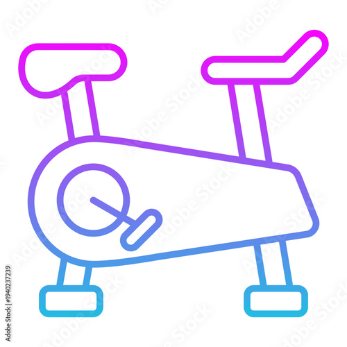 Stationary bicycle Icon