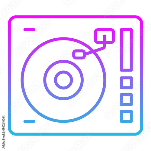Vinyl player Icon