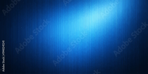 A blue abstract background featuring a light blue brushed aluminum texture with a metallic silver gradient and dark steel patterns for a modern wallpaper design