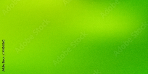 Noisy grain texture effect green and lime color gradient banner background. green grain texture background