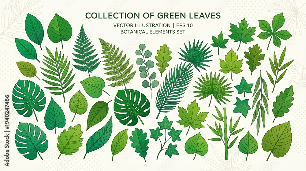 Obraz premium leaf pattern