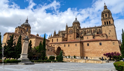 Salamanca Cathedral - A Majestic Architectural Marvel in Spain.