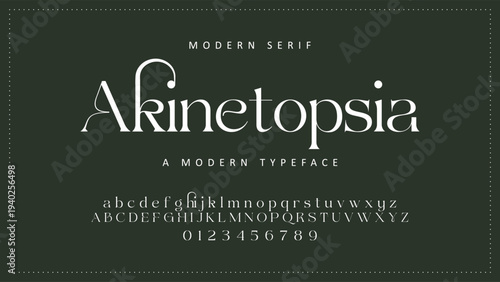 Elegant ligature alphabet letters font logo. Typography luxury classic lettering serif fonts decorative wedding vintage retro logos, design for fashion shop and brand vector illustration