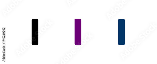 Letter I, digital alphabet font, for your logo design, vector illustration 10EPS