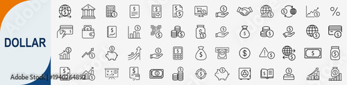 Warehouse and inventory management icons set, outline symbols for logistics storage forklift distribution and industrial supply chain vector illustration