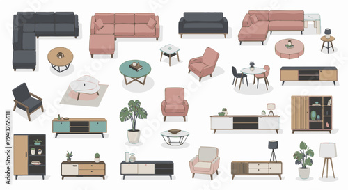 a comprehensive collection of modern minimalist furniture pieces for stylish home decor and interior design inspiration