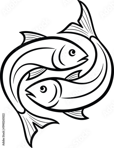 Interconnected fish design