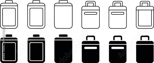 Collection of various water bottle designs and shapes