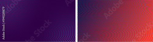 Minimal futuristic Floral landscape made of white glowing dots forming smooth digital terrain waves over dark blue background. Ideal for technology, artificial intelligence, data visualization