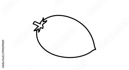 A simple black line drawing of a bomb on a white background.