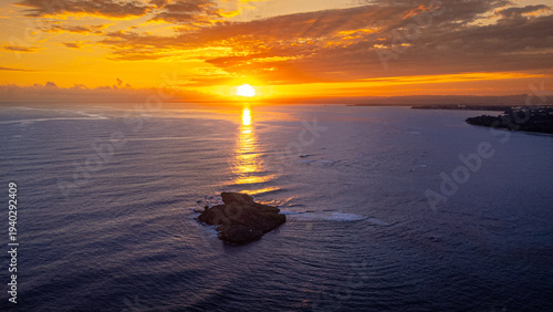 Wallpaper Mural Magnificent sunset on the beach of Puerto Plata in Dominican Republic Torontodigital.ca