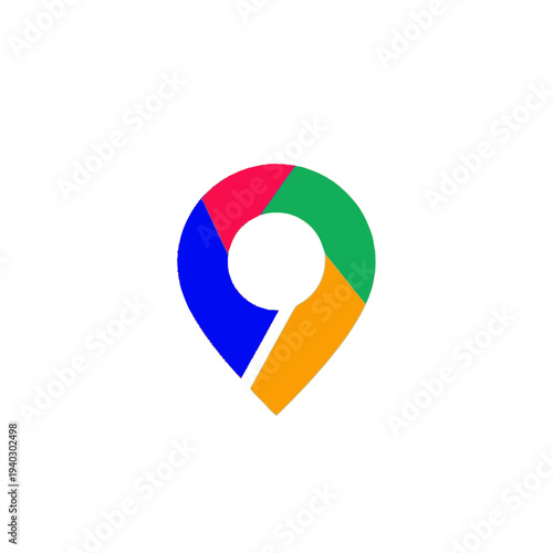 Colorful Map Pin Icon Design Element. Free Download Colorful Map Pin Icon Design Element. - GFXLoad