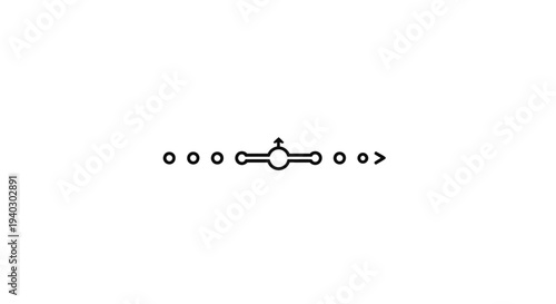 Abstract graphic element representing progress, selection, or a slider control.