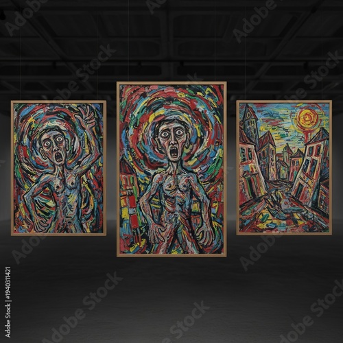 Expressionist Illustrations