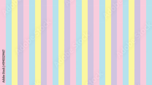 Gentle pastel vertical striped pattern background, a charming retro design perfect for spring, easter, baby shower themes, and whimsical decorative projects