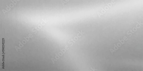 Brushed silver metal texture background with shiny stainless steel plate surface and industrial metallic pattern