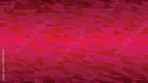 Low poly triangular mosaic abstract background perfect for valentine themed hero banners fashion brand websites and vibrant event poster artwork