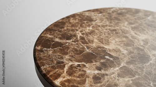 Wallpaper Mural Closeup of Brown Marble Table Top Torontodigital.ca