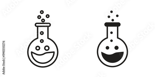 Solvent icon Symbol for App and Web UI Design Vectors