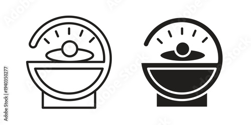 Solarium icon Symbol for App and Web UI Design Vectors