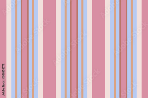 Choose vector texture lines, wide background stripe vertical. Towel textile fabric seamless pattern in light and red colors.