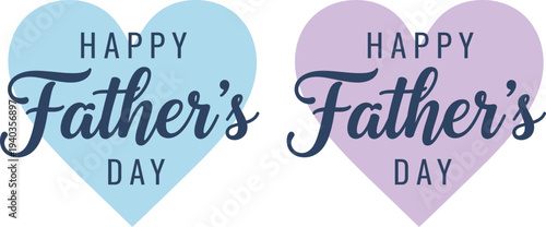 Happy father's day greeting card with heartfelt wishes for dad
