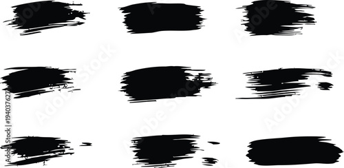 Brush stroke patterns