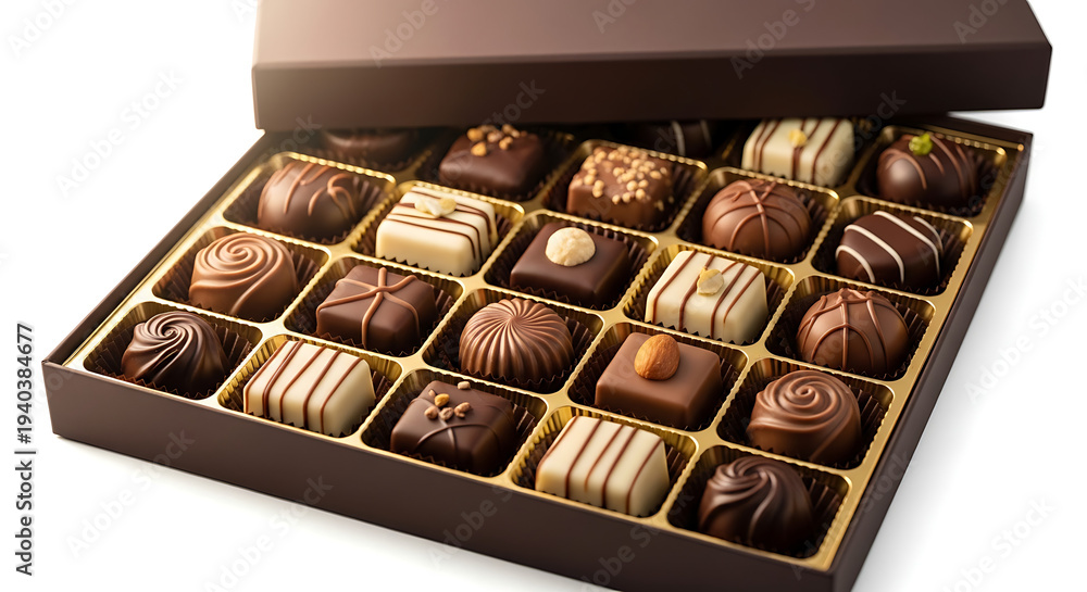 Obraz premium Gourmet Chocolate Box