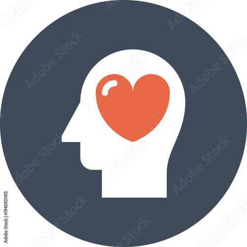 Modern feelings flat line vector illustration icon design concept. Icon for mobile and web graphics. Flat symbol, logo creative concept. Simple and clean flat pictogram