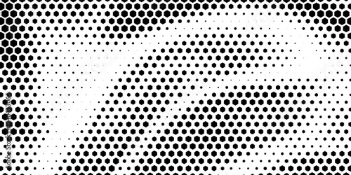 Abstract cube hexagon shape background. Vector banner design. Hexagons pattern. Geometric abstract background with simple hexagonal elements. Medical