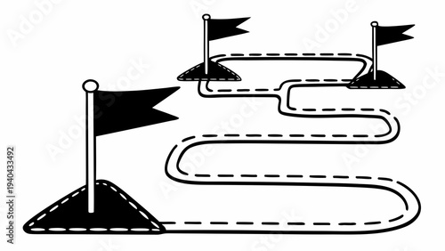 Milestone Path – Journey to Achievement