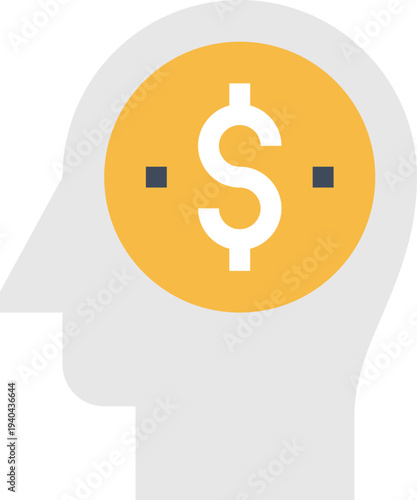 Modern employee salaries flat line vector illustration icon design concept. Icon for mobile and web graphics. Flat symbol, logo creative concept. Simple and clean flat pictogram