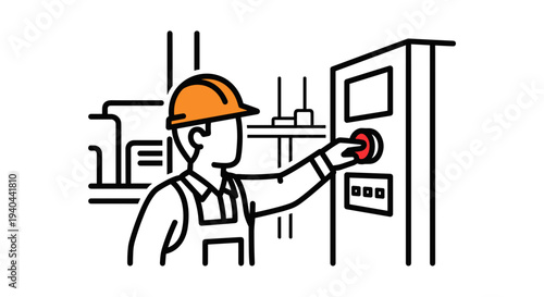 Technician Operating Control Panel.