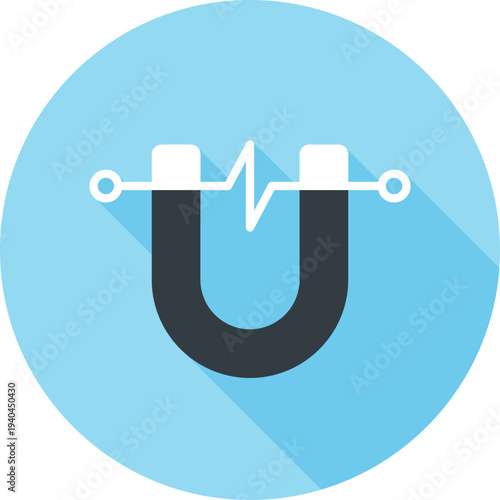 conversion marketing flat web icon concept