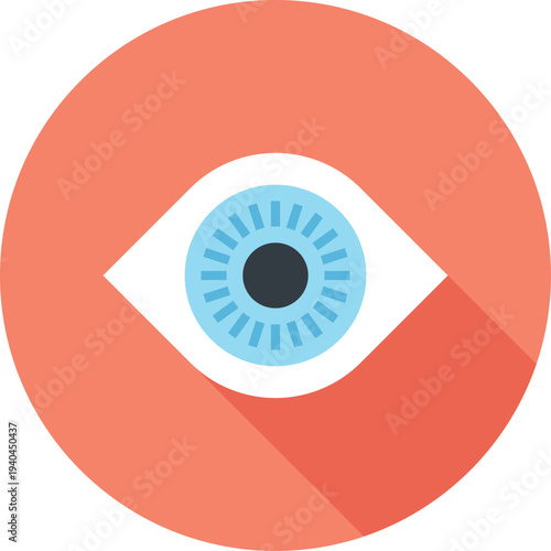 analytics flat web icon concept