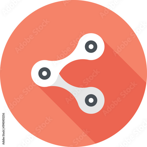 share flat web icon concept