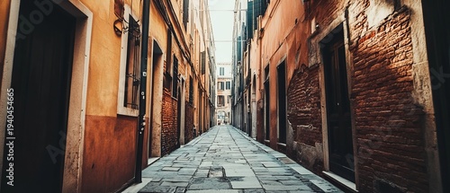 Narrow Venetian Alleyway