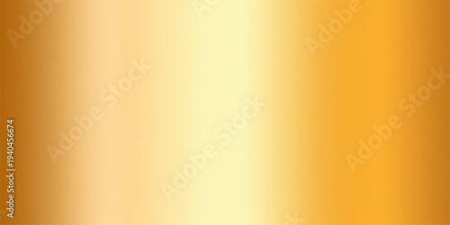 An artistic abstract golden background features a smooth wave pattern with soft yellow and orange gradient curves and motion lines for a modern vector wallpaper design