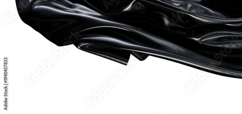 Close-up of elegant black f...