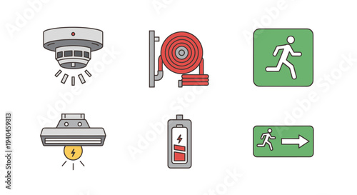 Fire Safety Equipment and Emergency Signs.