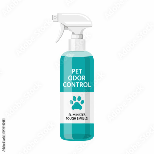 Pet Odor Control Spray Bottle for Pet Care Blogs, Hygiene Awareness Websites, Animal Health Articles, and Home Cleaning Solutions