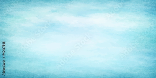 A beautiful bright summer day features a clear blue sky background with white clouds and an abstract grunge texture that enhances the natural atmosphere of this sunlit landscape