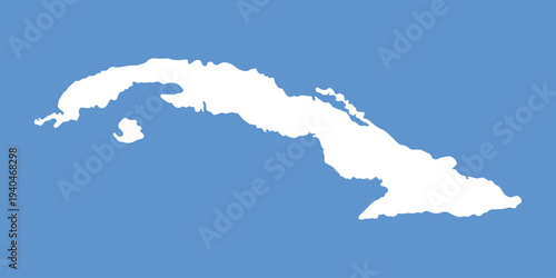 Wallpaper Mural Background Island territory of the Republic of Cuba. Cuba topographic map Torontodigital.ca