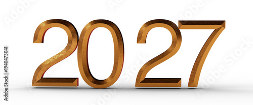 3D render of the year 2027 ...