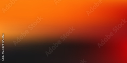 Orange black colors gradient background, grainy texture effect, web banner design
