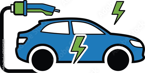 vector illustration of a car